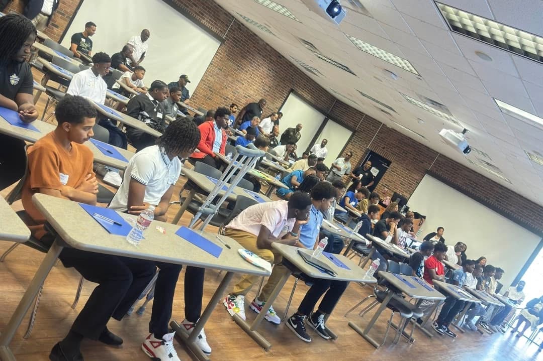 Alpha Legacy Group youth participants engaged in a structured learning session