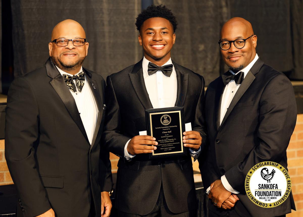 Brothers and guests at the Alpha Legacy Scholarship Gala