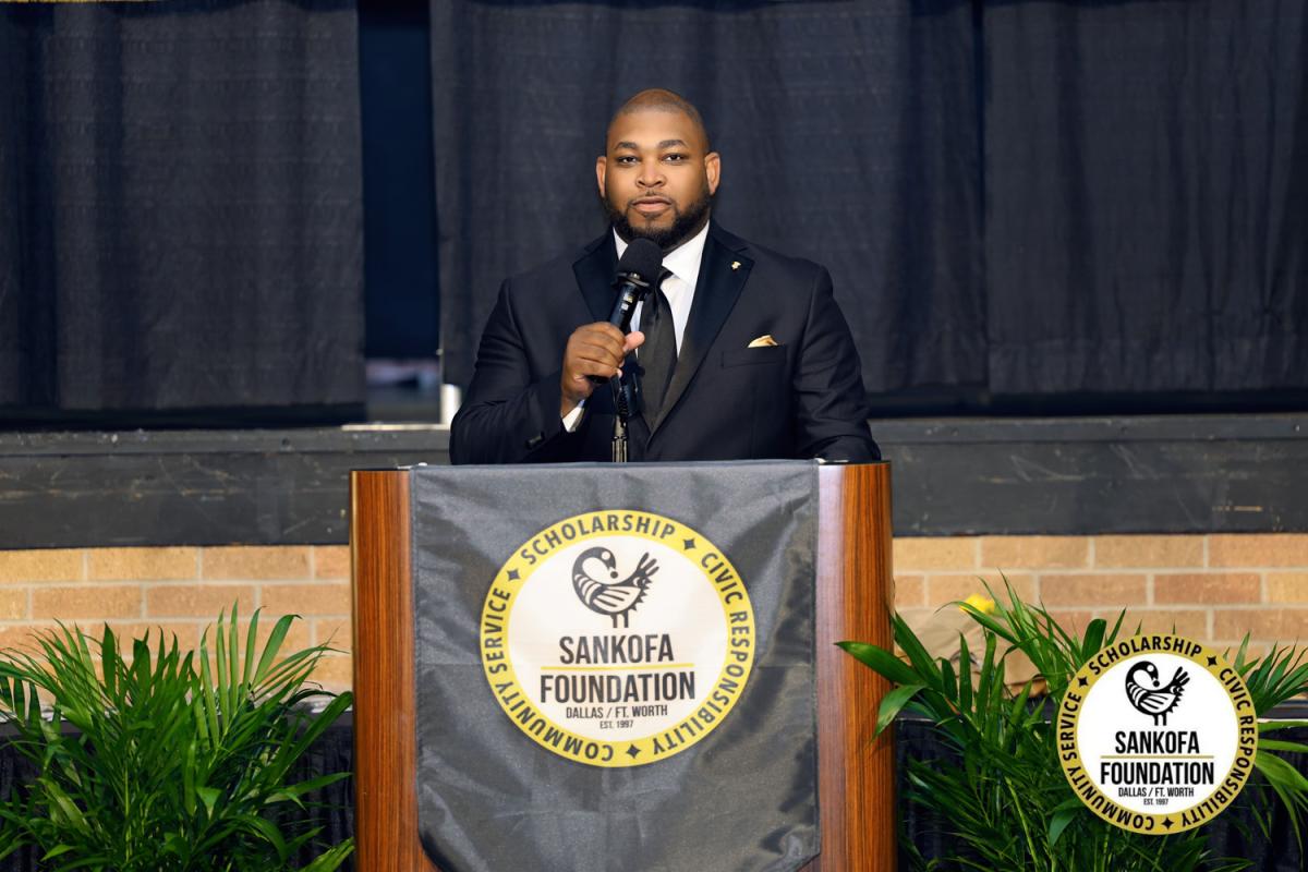 Speaker at the Sankofa Foundation Scholarship Gala