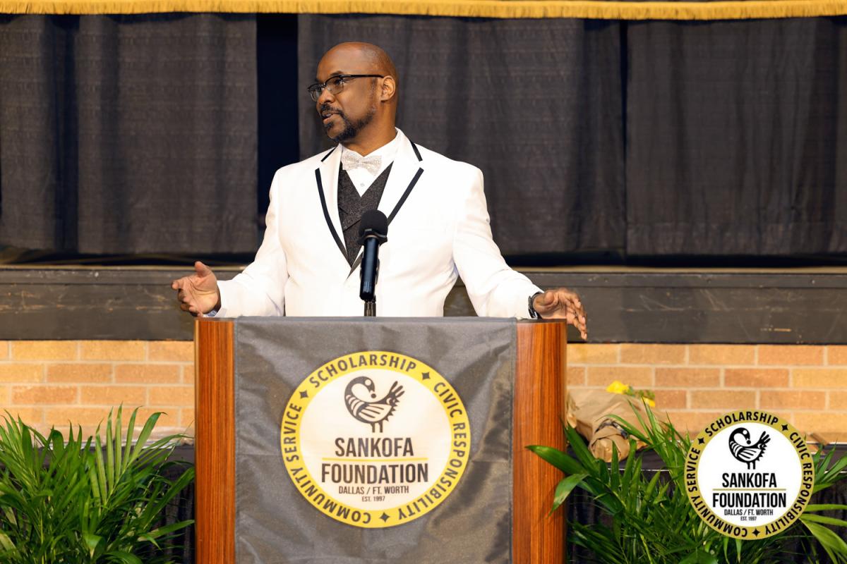 Speaker at the Sankofa Foundation Scholarship Gala